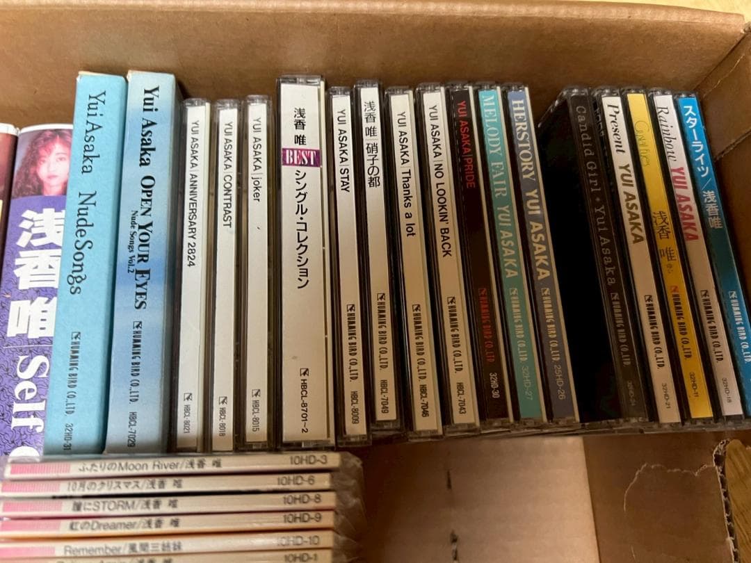 浅香唯　VHS　CD　シングル　まとめ　セット