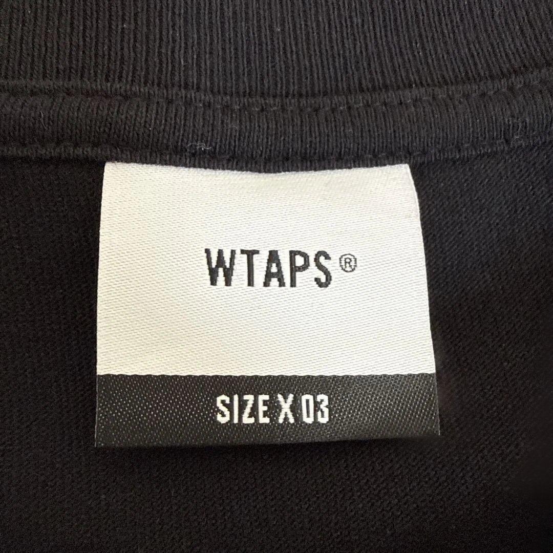 WTAPS Tシャツ　WTVUA L 黒　ダブルタップス　TSSC