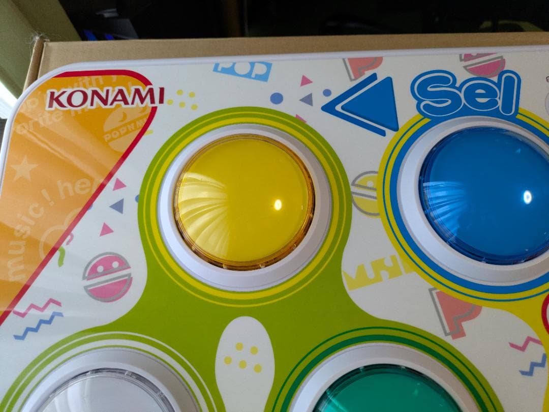 右*可様 ポップンミュージック 純正プレミアムコントローラー
