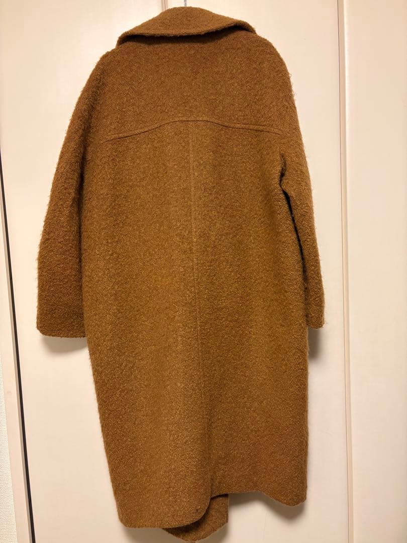 ジャケット・アウター clane SHORT SHAGGY COCOON OVER COAT