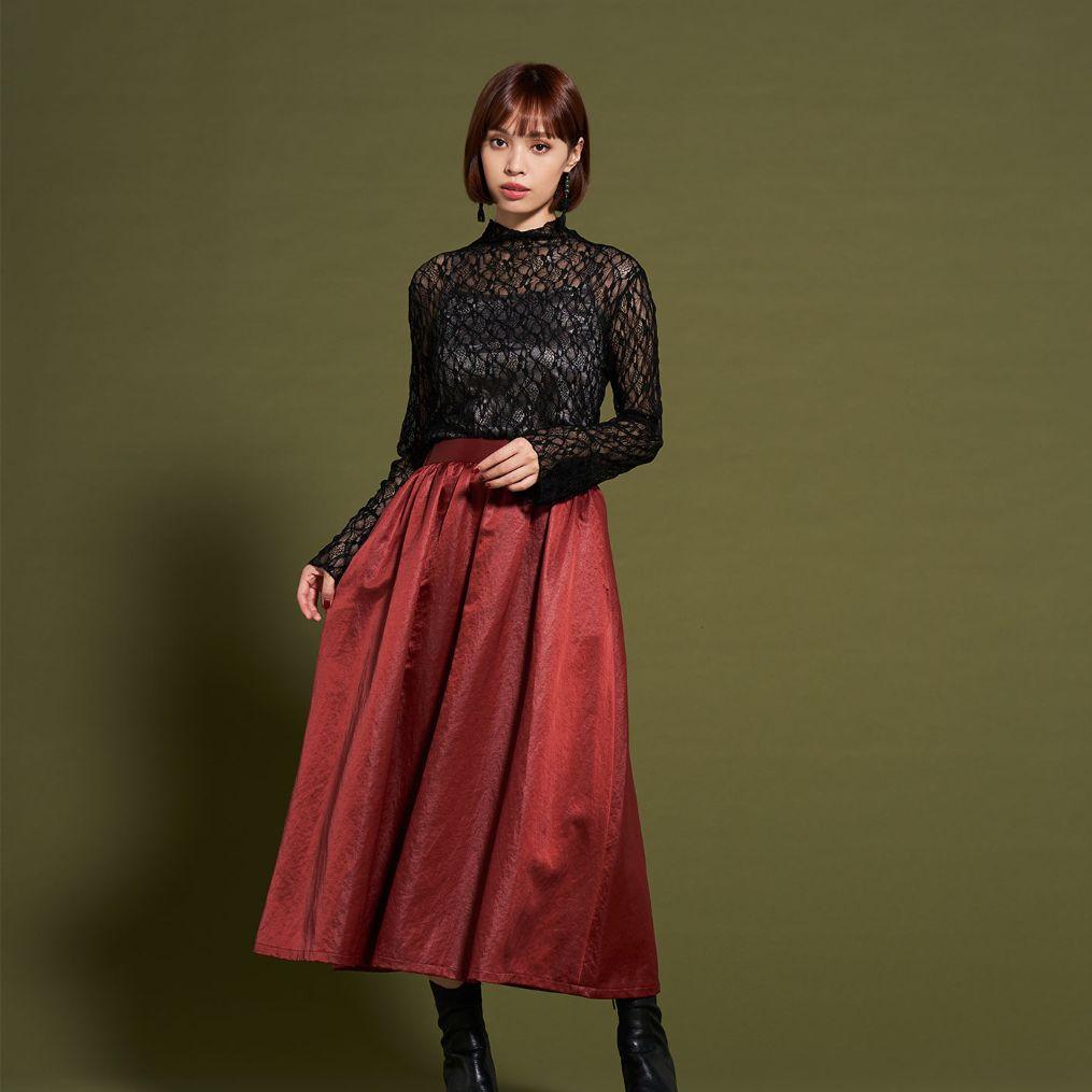 VIVIENNE TAM スカート 2024AW レザー風 38