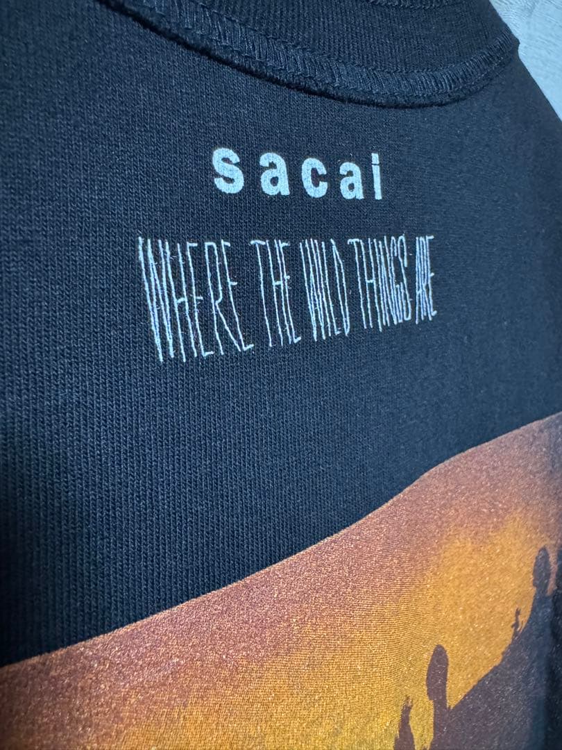 sacai WHERE THE WILD THINGS ARE Tシャツ