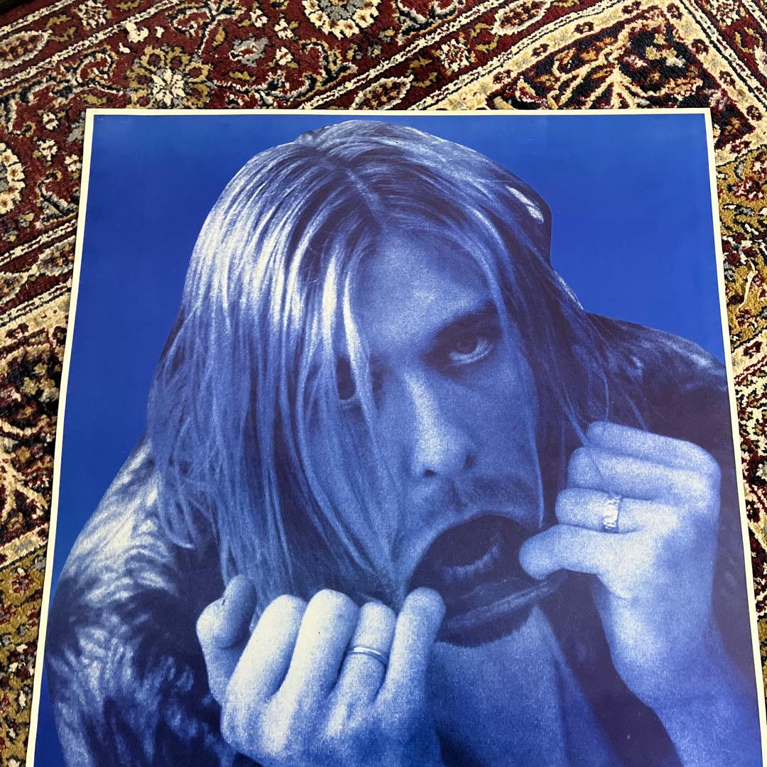 90s当時物◼︎英国製 カートコバーン nirvana ニルヴァーナ ポスター B