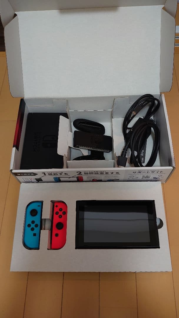 Nintendo Switch 本体 ブルー/レッド 美品 備考要確認