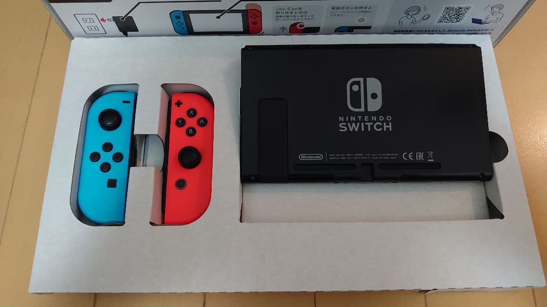 Nintendo Switch 本体 ブルー/レッド 美品 備考要確認