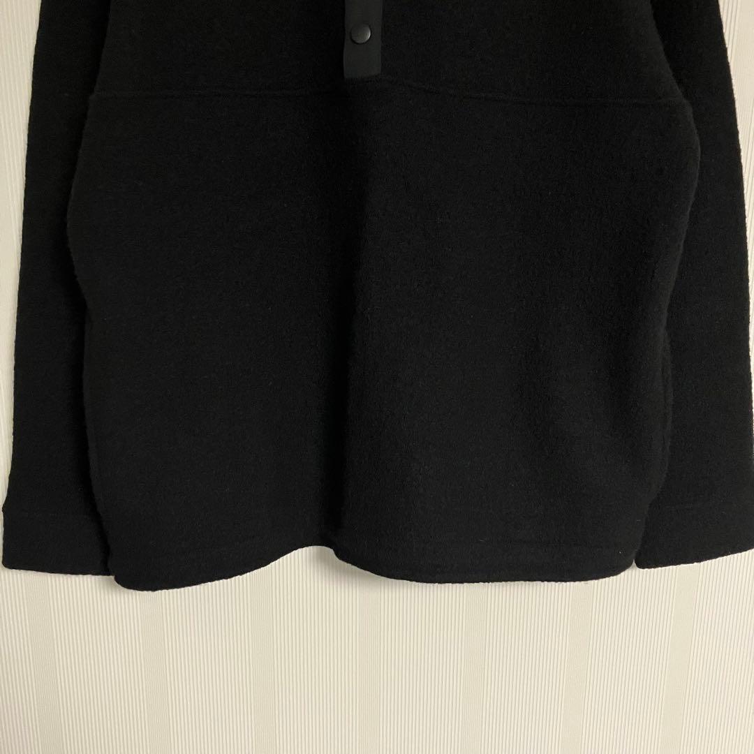 A.P.C.(アーペーセー) ハーフボタン ウールフリース プルオーバーM