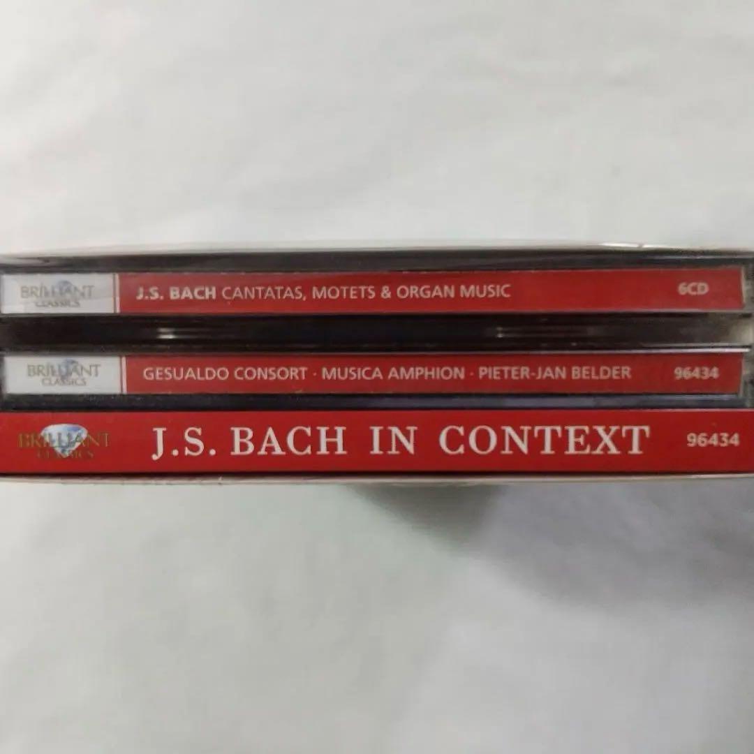 バッハ　カンタータ・モテット・オルガン作品集　６CD