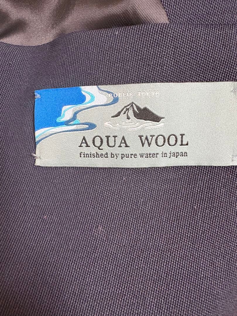 public tokyo AQUA WOOL カルゼダブルジャケット