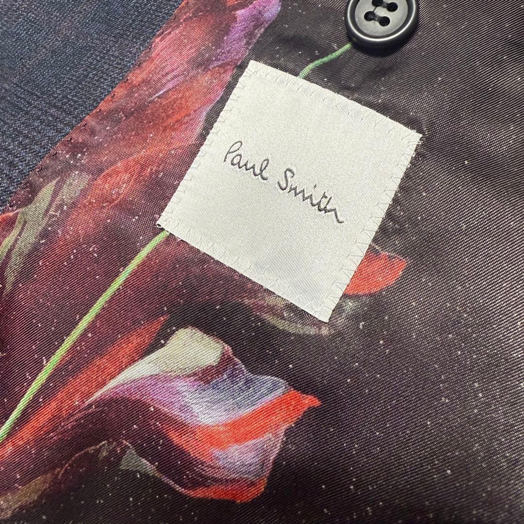 現行Paul Smith テーラードジャケット L カノニコ　裏地花柄