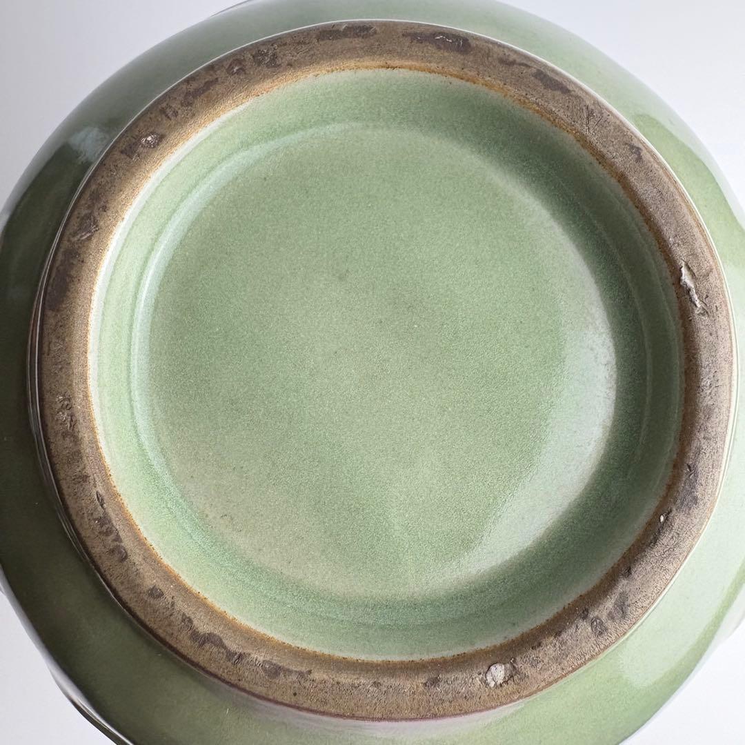 中国 青磁 花瓶 壷 美術品 飾り壷 花器