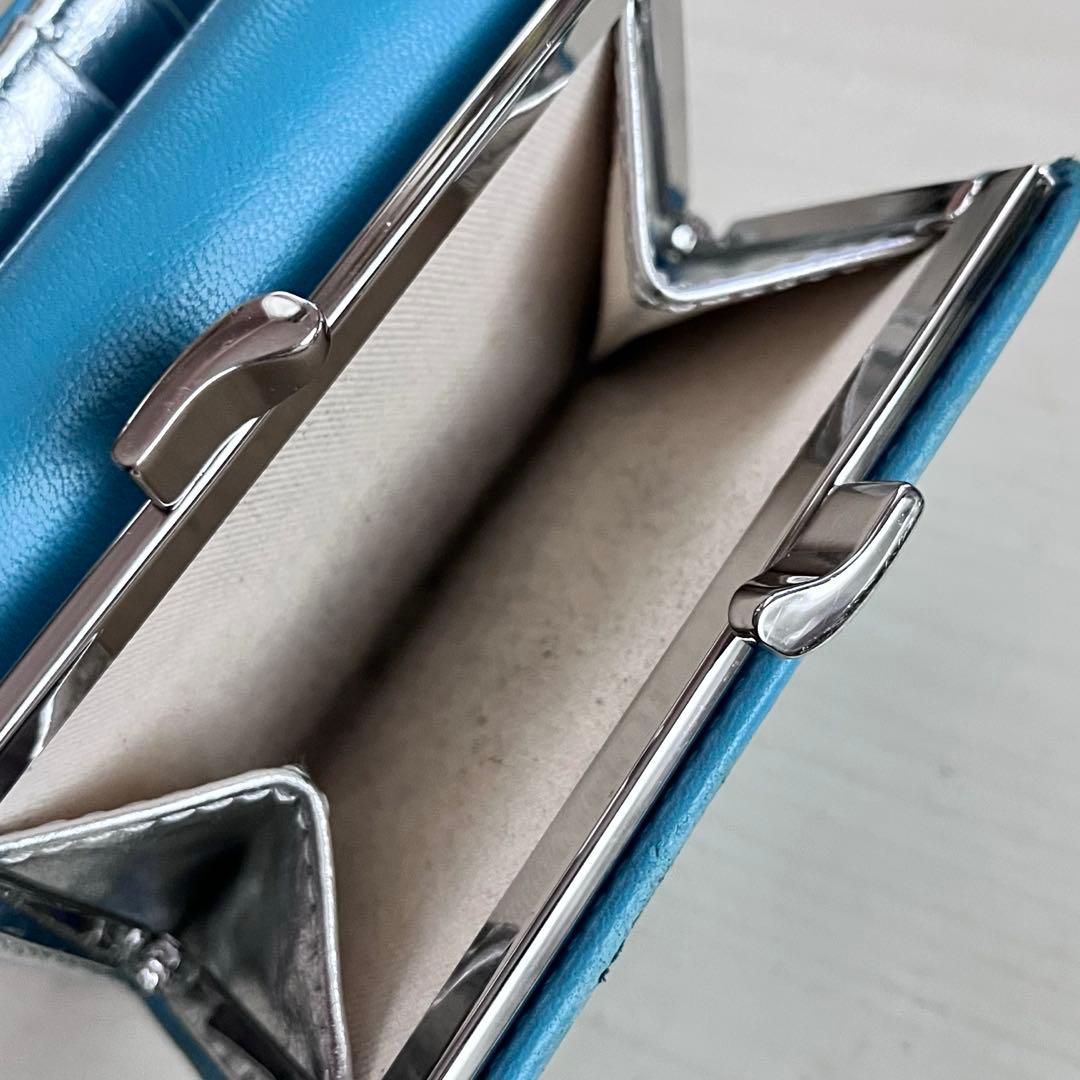 Vivienne Westwood ヴィヴィアンウエストウッド三つ折り財布 水色