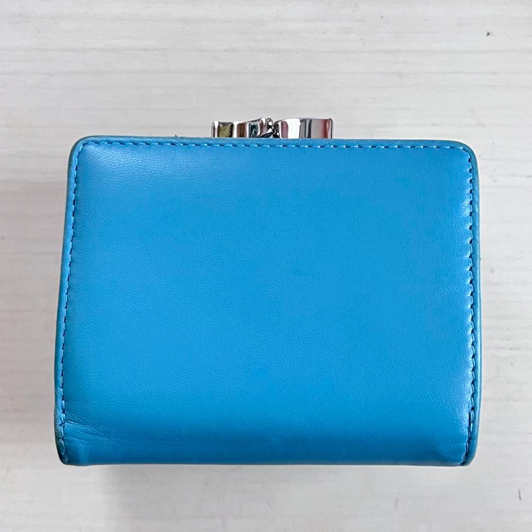 Vivienne Westwood ヴィヴィアンウエストウッド三つ折り財布 水色