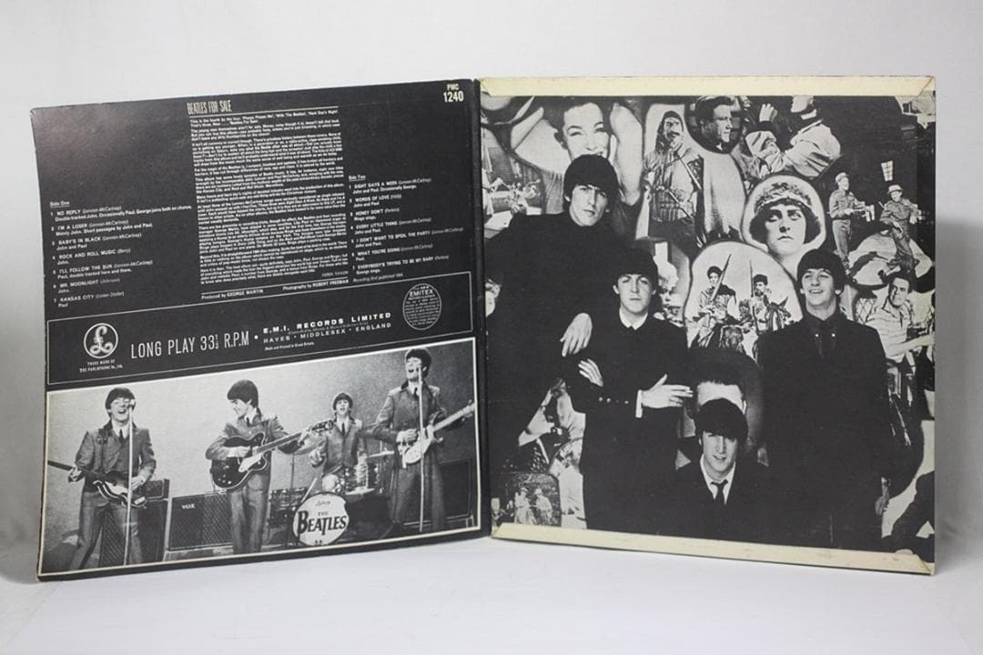 英LP The Beatles For Sale UK盤 Mono 2ndプレス