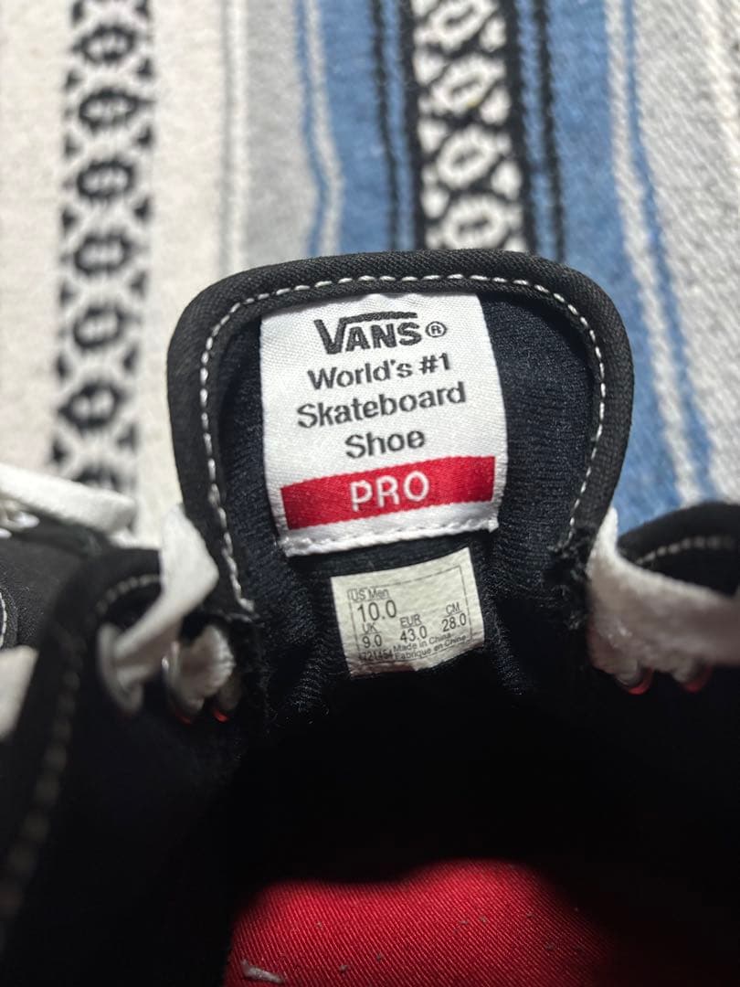【廃盤/美品】VANS Authentic Pro ブラック 28.0cm