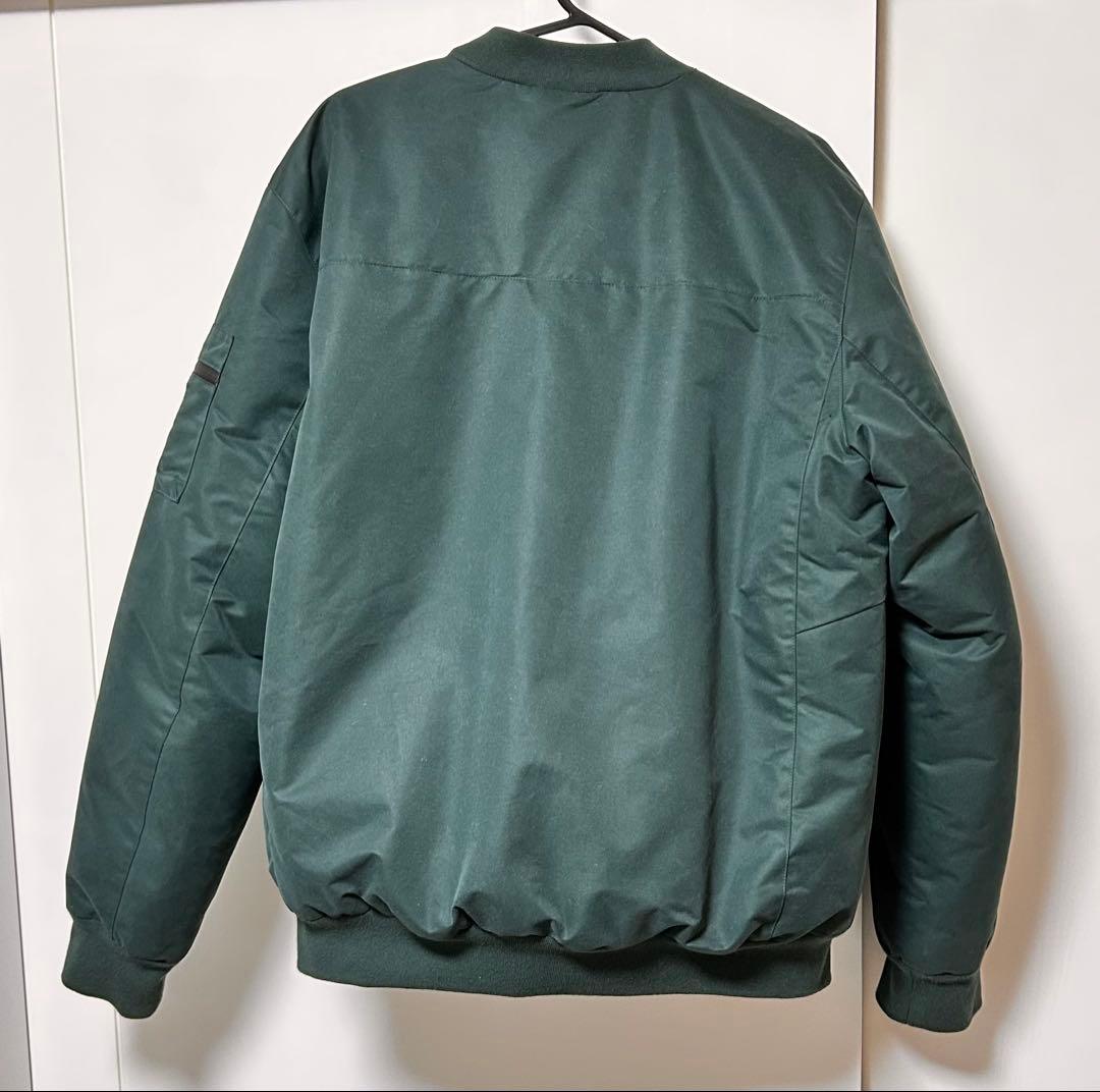 Puma MA-1 フライトジャケット ダークグリーン XL。