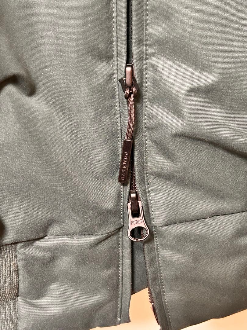 Puma MA-1 フライトジャケット ダークグリーン XL。