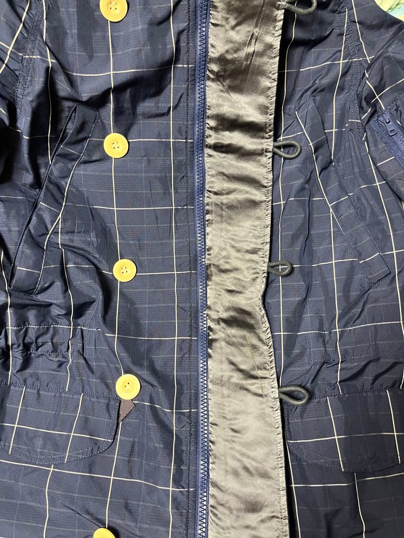 カ*★様 sacai ポリエステル×シルク　ハイネックフーデッドコート　サイズ2