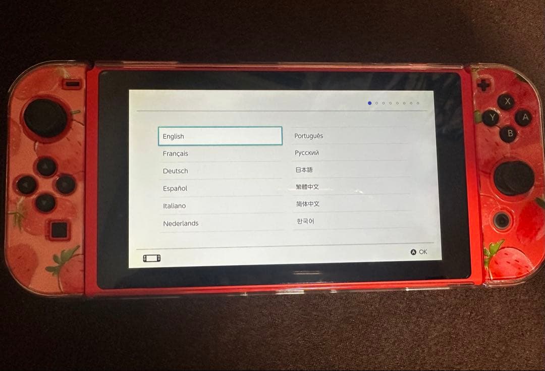 【超美品】Nintendo Switch マリオレッド×ブルーセット プロコン付