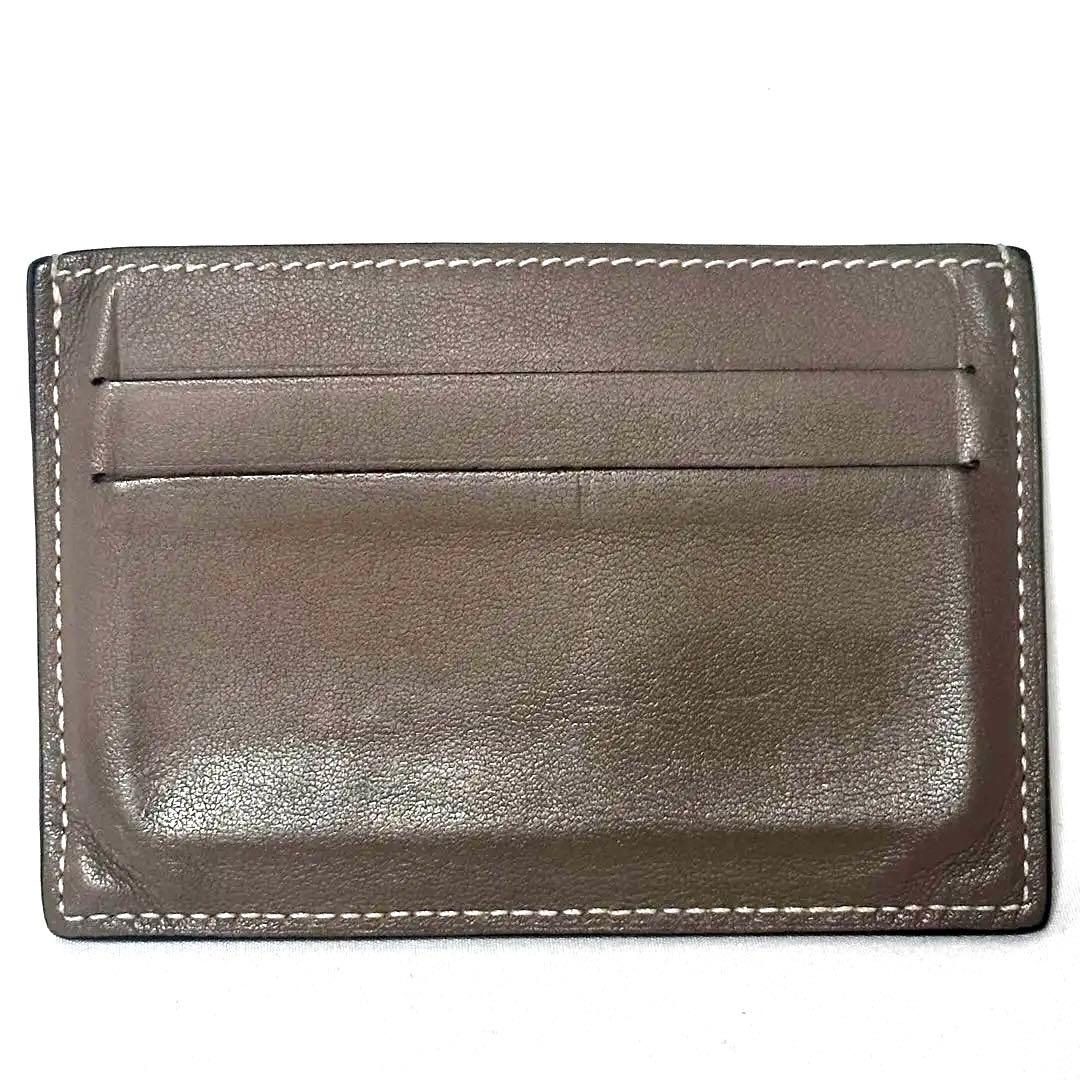 HERMES エルメス シチズンツイル カードケース 名刺入れ レザー