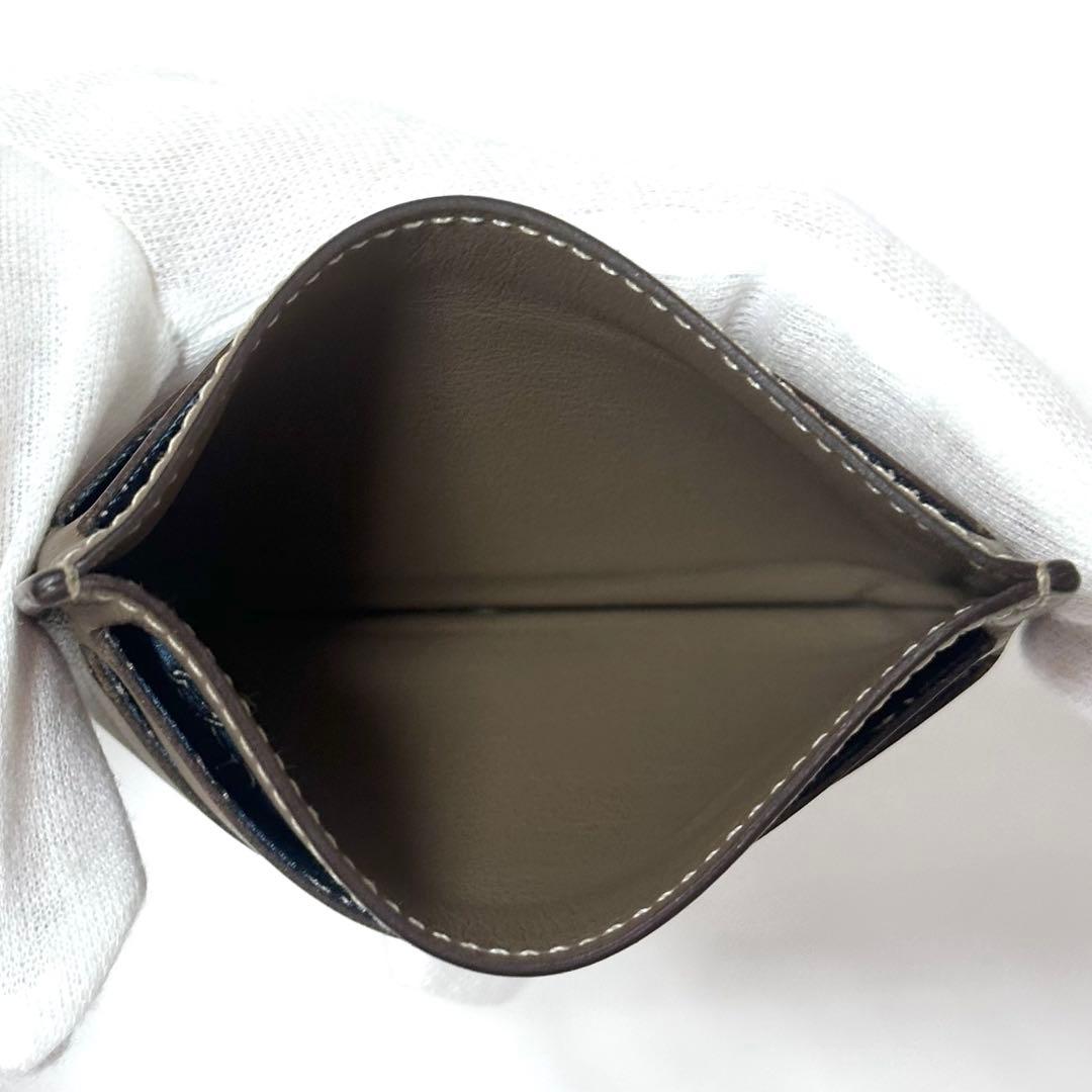 HERMES エルメス シチズンツイル カードケース 名刺入れ レザー