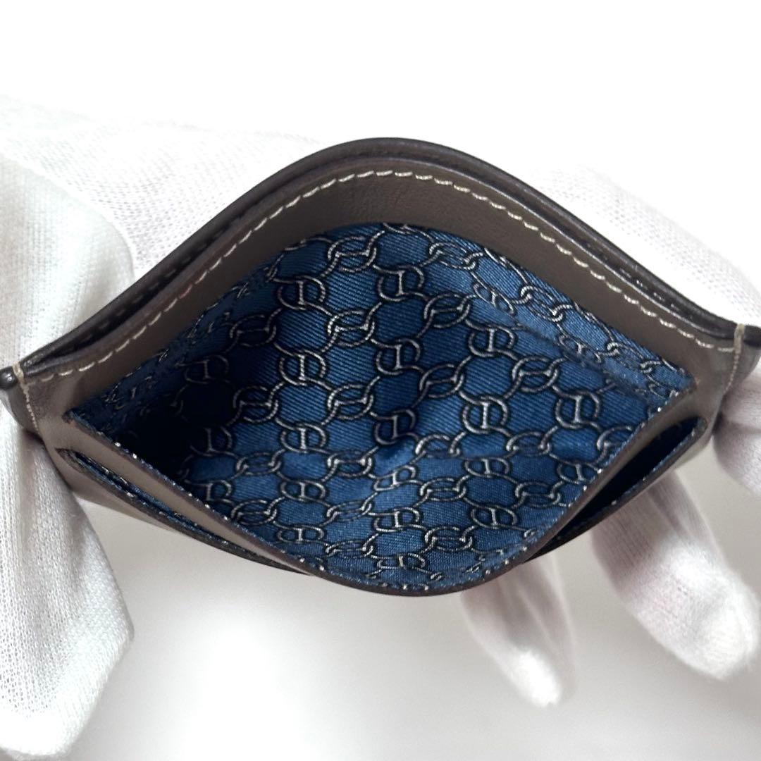 HERMES エルメス シチズンツイル カードケース 名刺入れ レザー