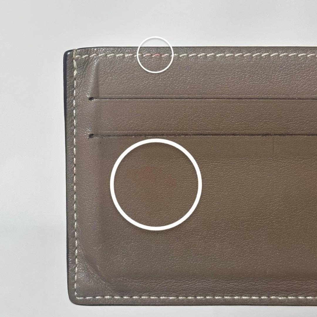 HERMES エルメス シチズンツイル カードケース 名刺入れ レザー