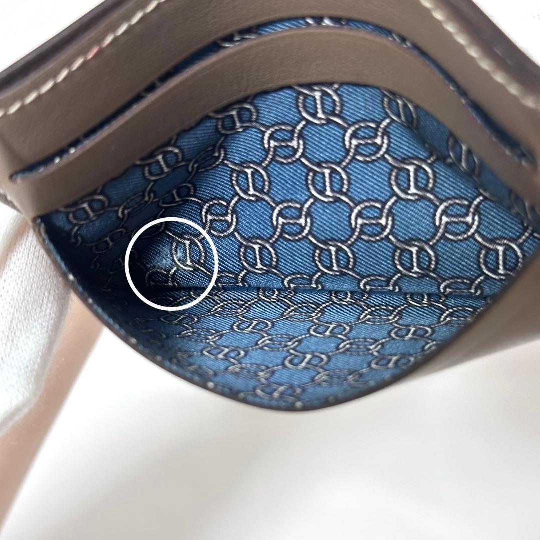 HERMES エルメス シチズンツイル カードケース 名刺入れ レザー