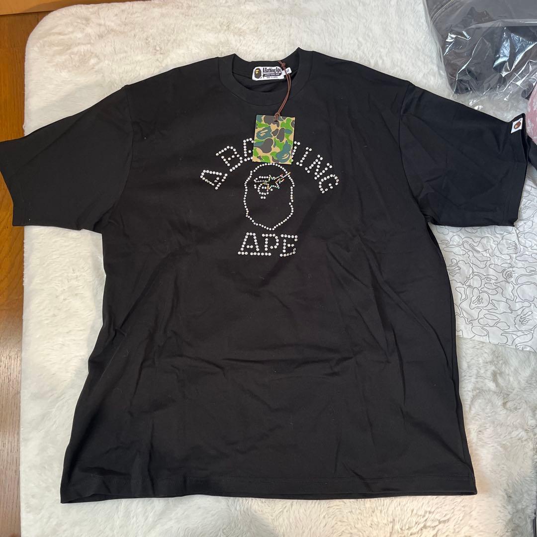 A・BATHING APE ライトストーンTシャツ