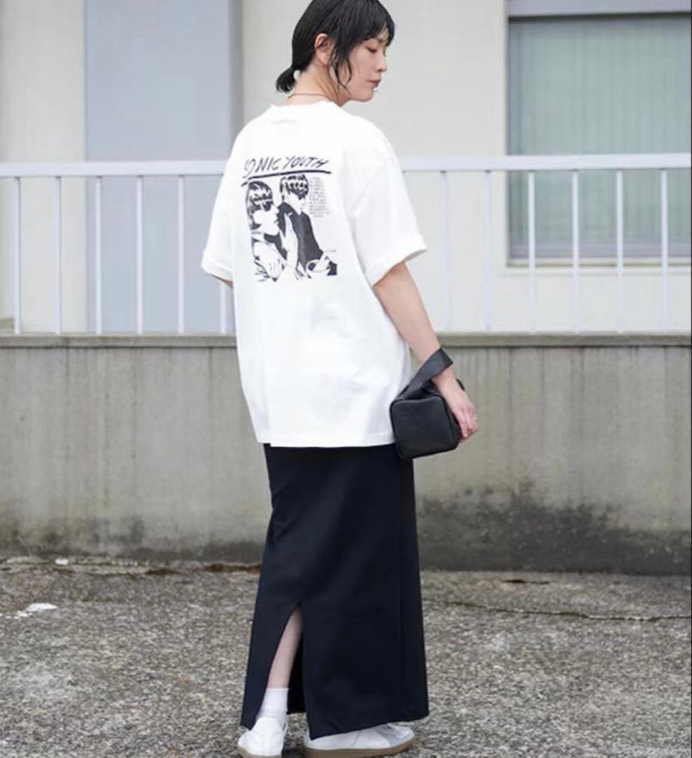 トップス blurhmsROOTSTOCK 24SS Goo Print Tee WIDE
