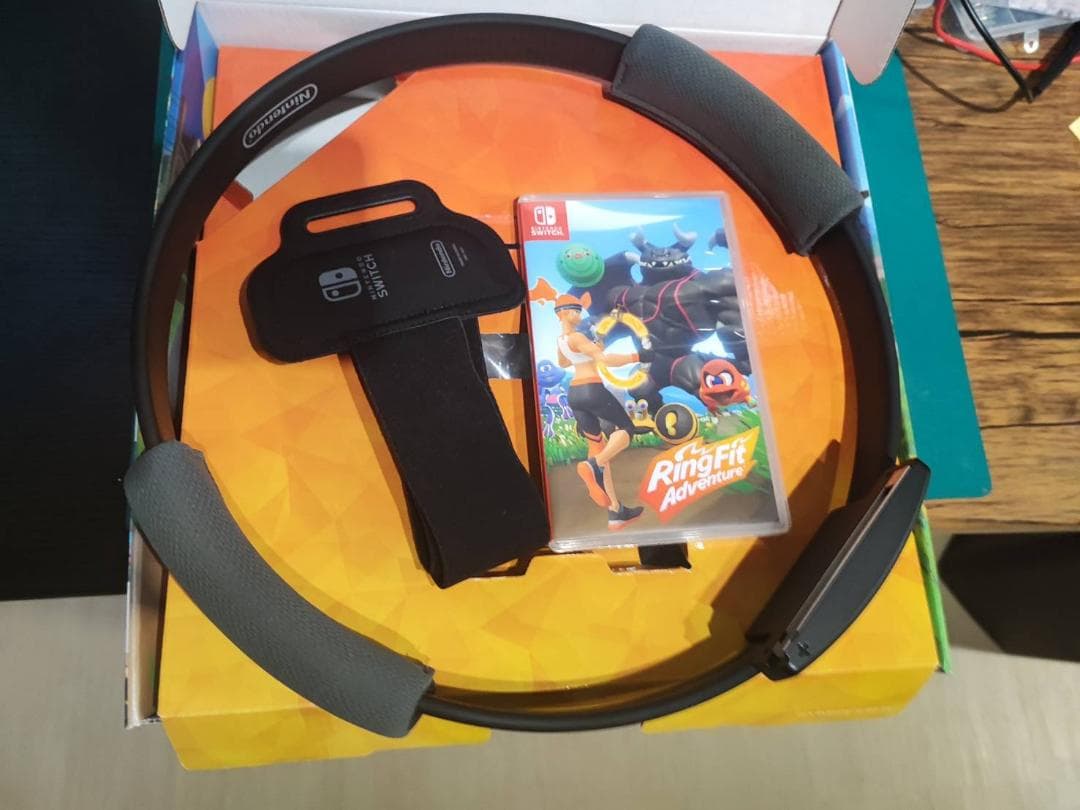NintendoSwitch本体+リングフィットアドベンチャ 健康edition