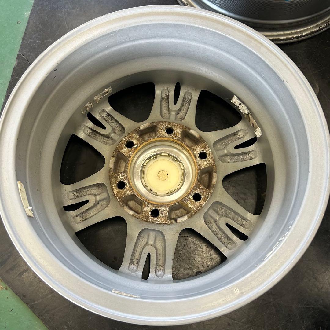 中古アルミ15x6.0J 　6穴　ハイエース用　4本セット