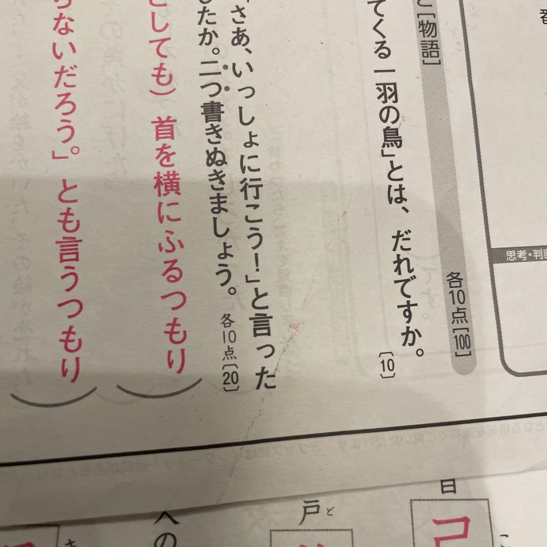 ‼️最新版 ‼️2025年度 小6 国語 カラーテスト解答 光文書院(17枚)
