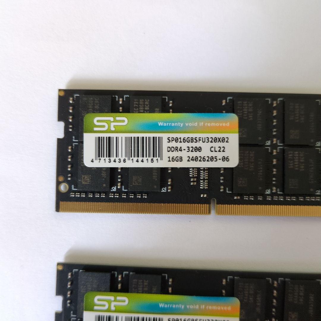 七*海様 SP 16GB☓2枚 32GB DDR4-3200 CL22 メモリ