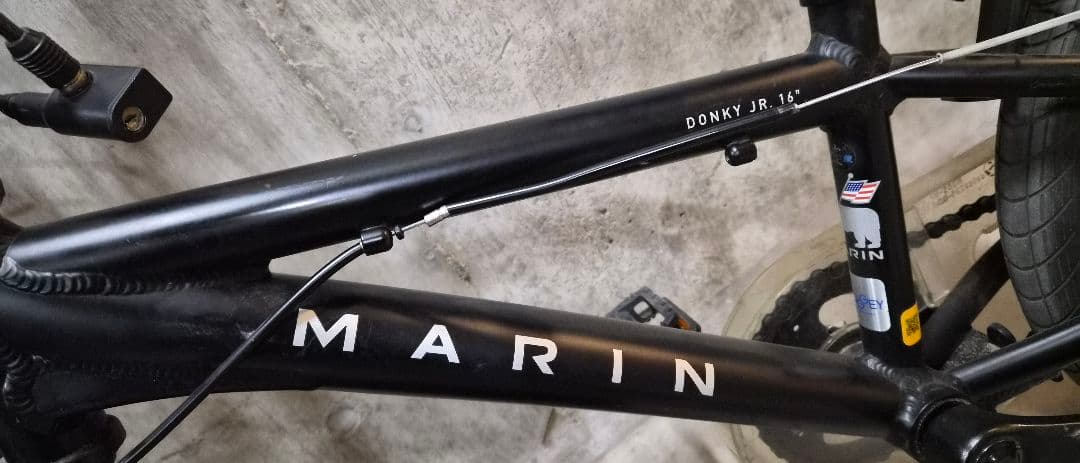 Marin Donky JR 16 幼児.子供用自転車 ブラック
