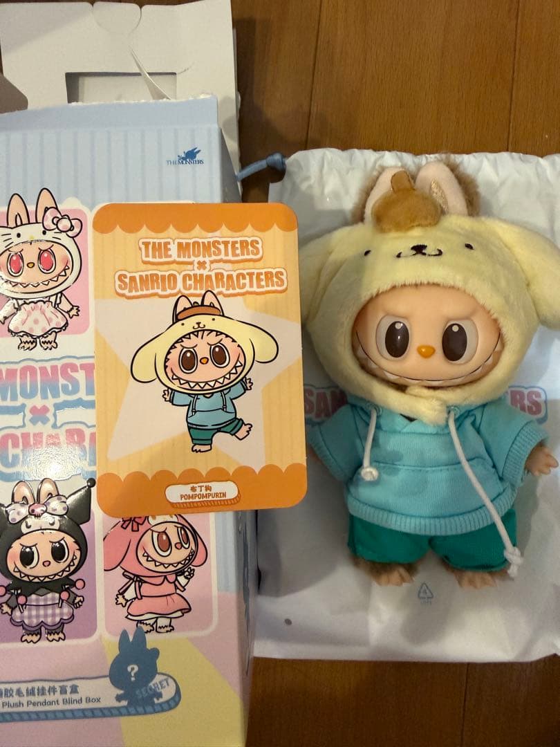 POP MARTラブブ×サンリオKUROMI、POMPOMPURIN 2点セット