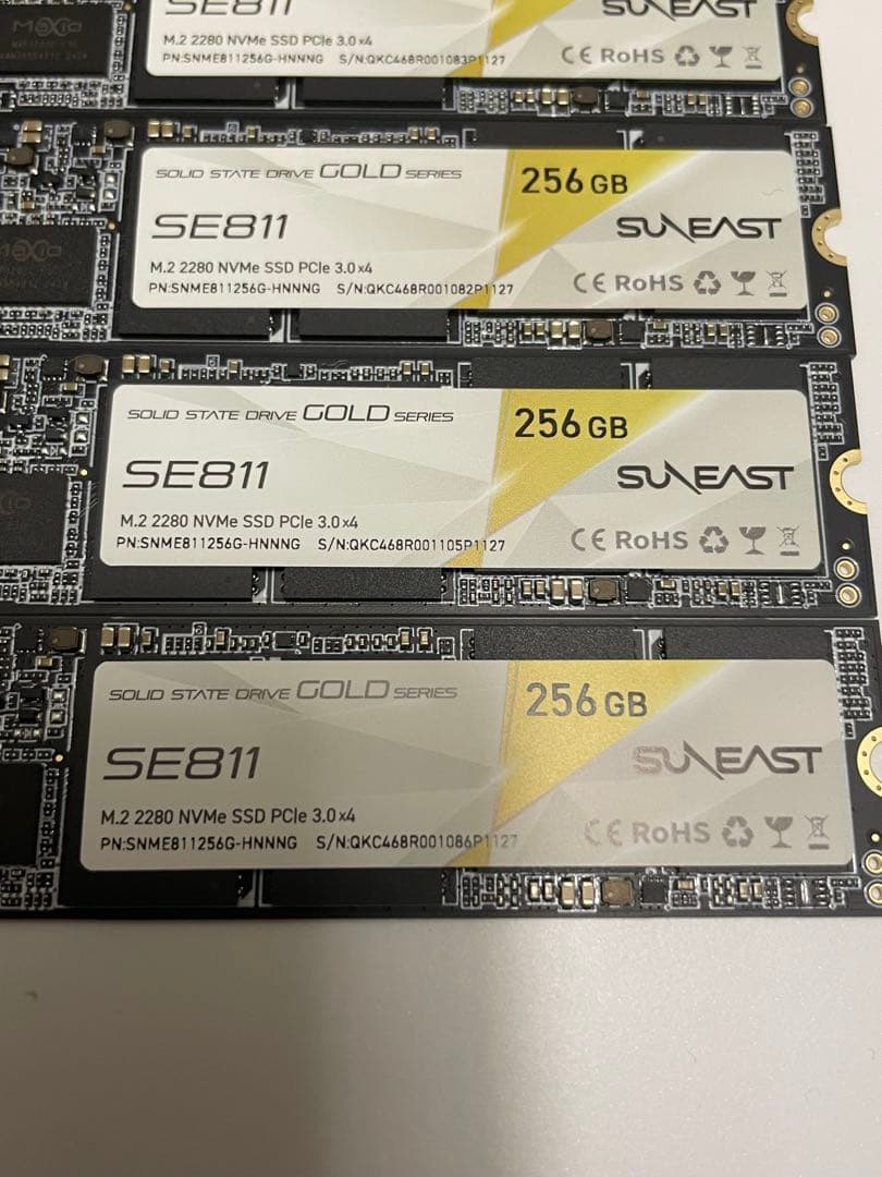 SULENST GOLD SERIES SE811 256GB LP 8台