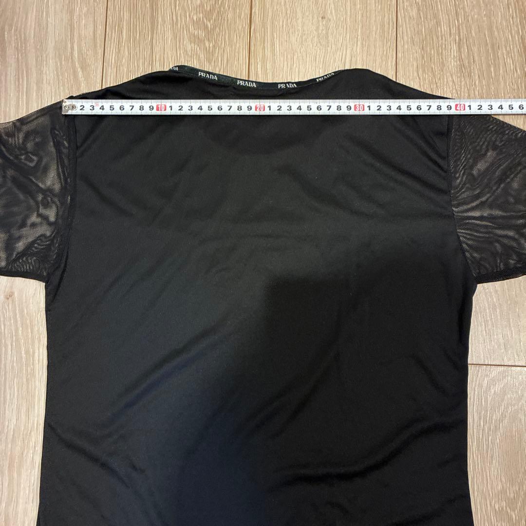 お値引きしました！PRADA ブラック Tシャツ 半袖