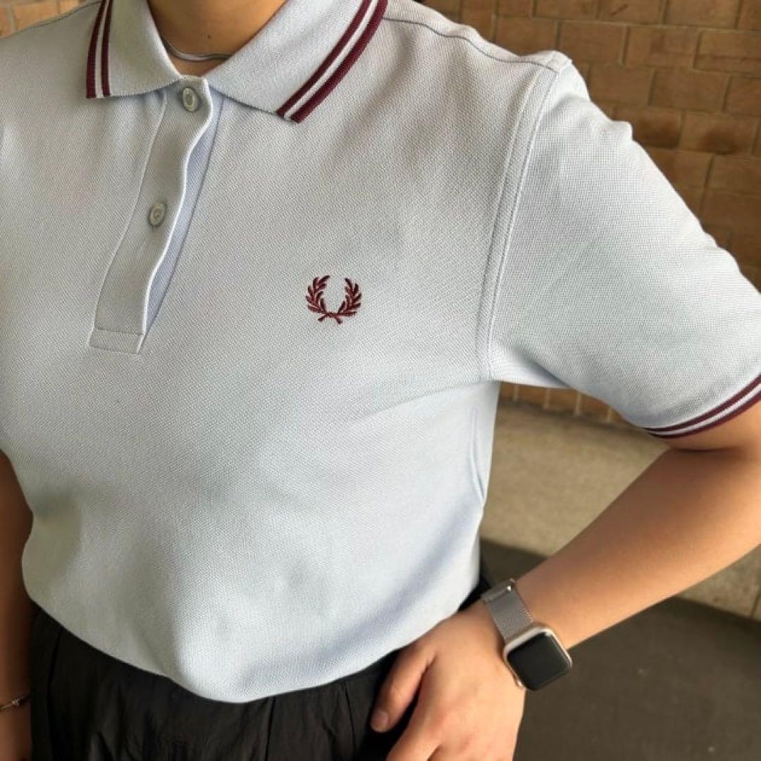 FRED PERRY / 別注 G3600 LIGHT SMOKE / サイズ8