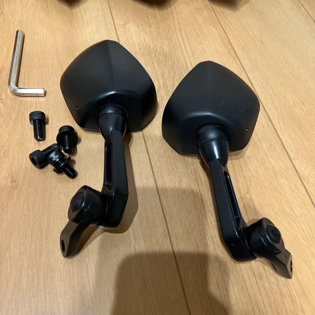 タナックス　TANAX ナポレオン　シャークミラー1B ブルーミラー　左右