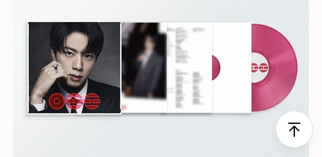 即️⭕️BTS アリラン アナログ LP JIN Standard Vinyl