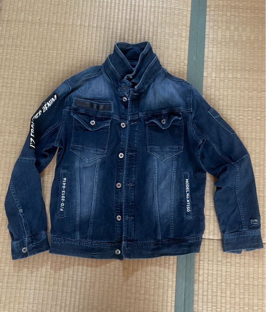 アイズフロンティア現場作業着　デニム素材　サイズL ３点セット