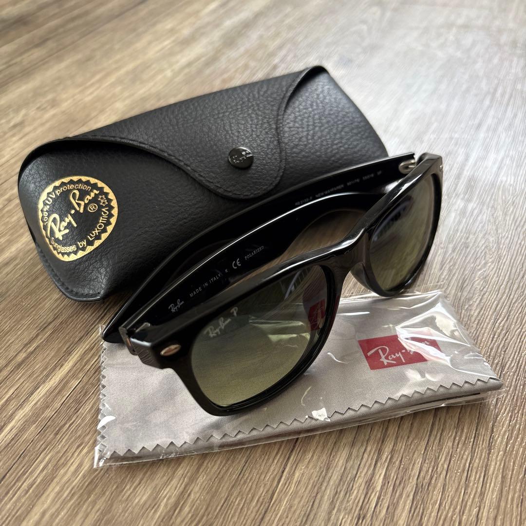 Ray-Ban 偏光サングラス ケース付き　RB2132F 901/76