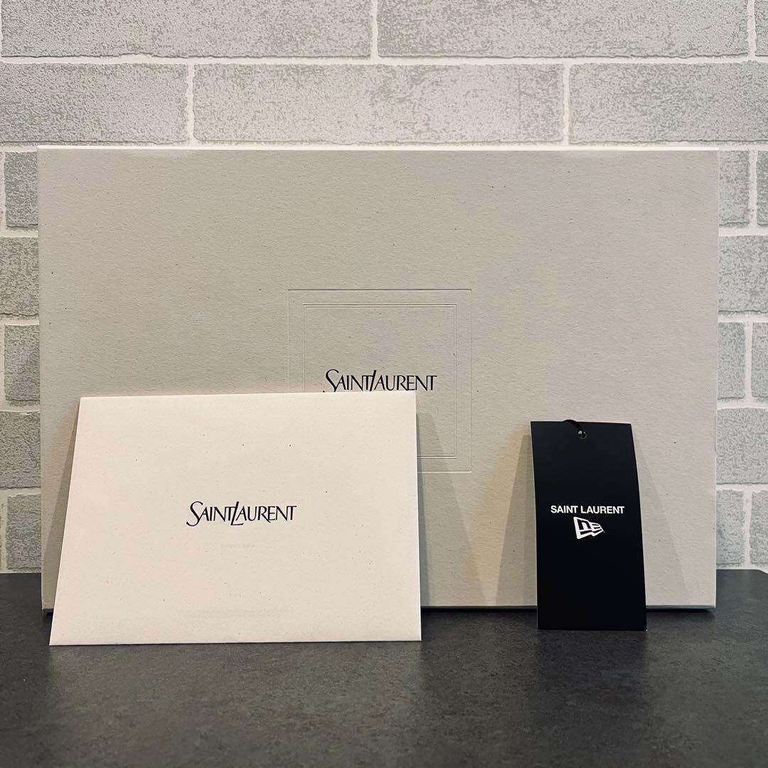 YSL サンローラン NEWERA ニューエラ モノグラム キャップ