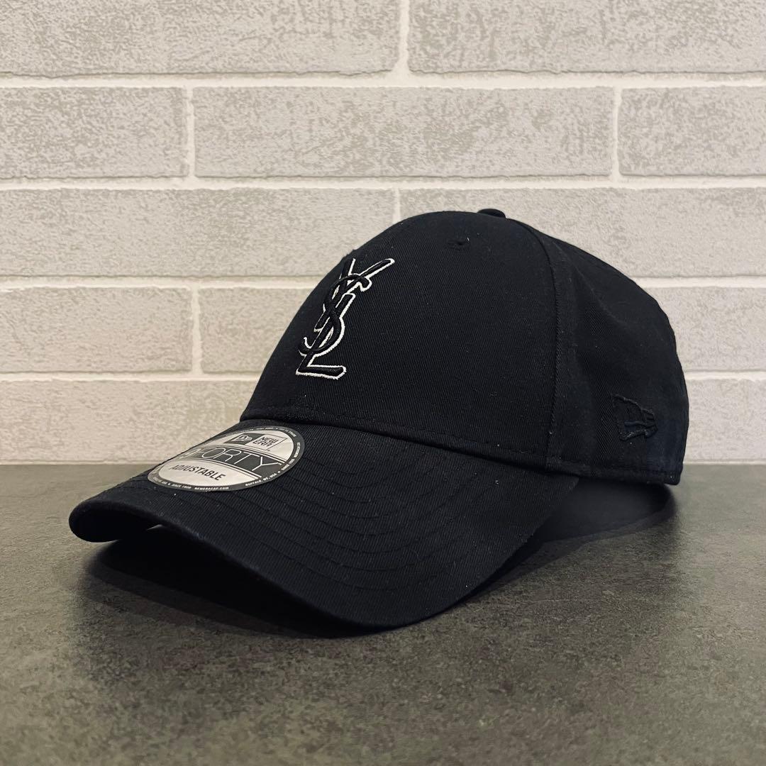 YSL サンローラン NEWERA ニューエラ モノグラム キャップ
