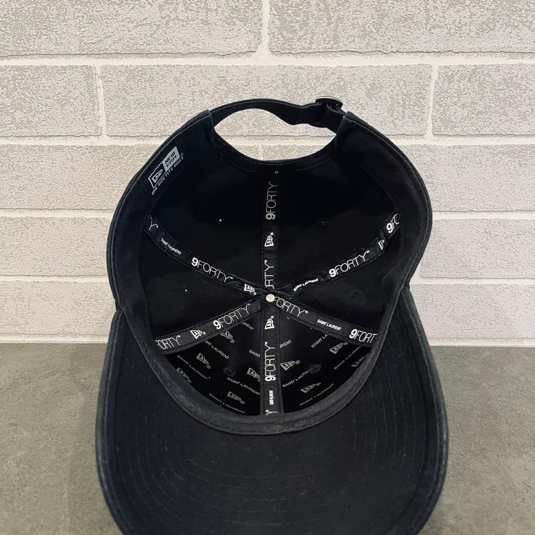YSL サンローラン NEWERA ニューエラ モノグラム キャップ