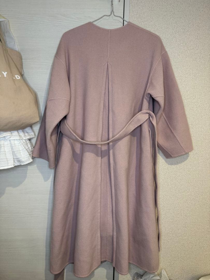 FRAY I.D カシミヤ混 BALLI リバーコート
