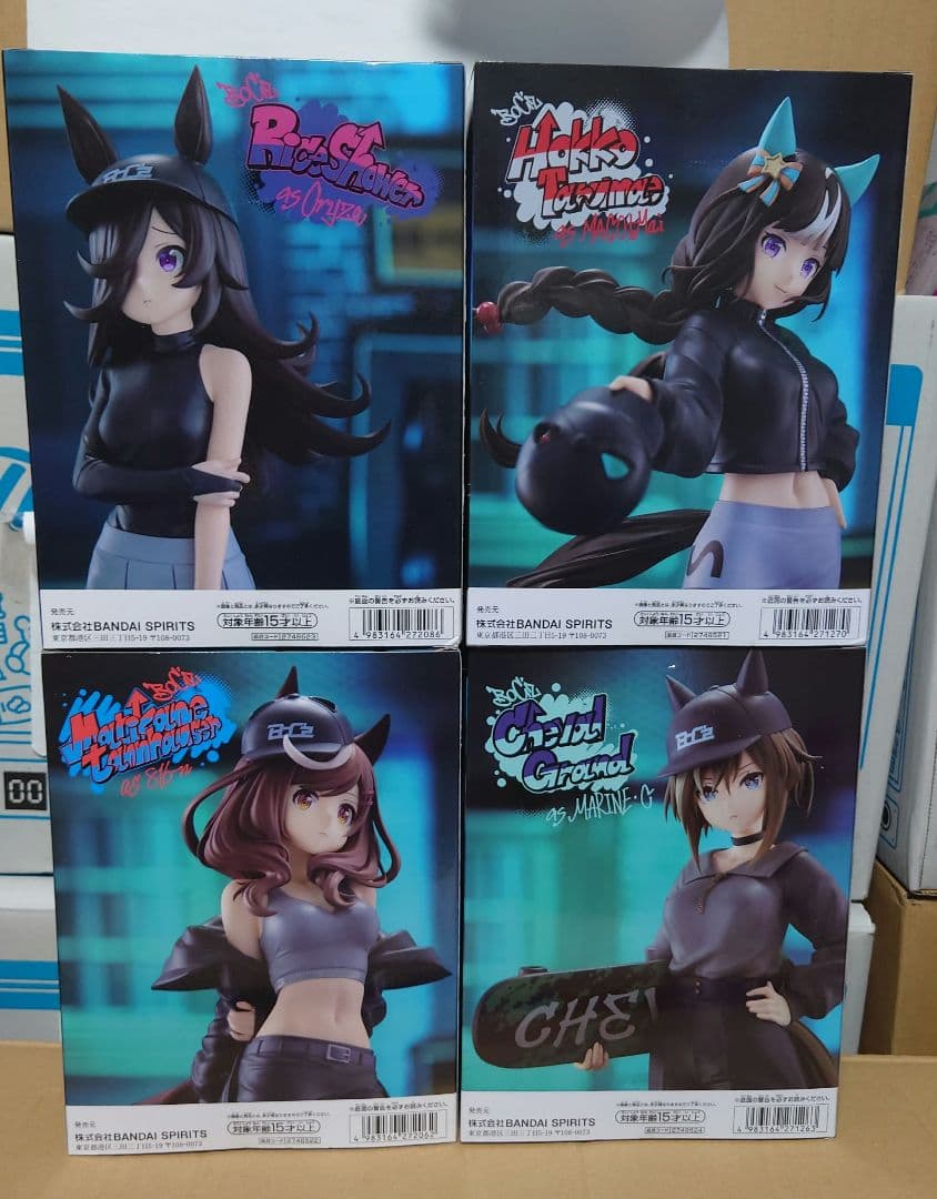 ウマ娘　BoC'z フィギュア 4体セット 未開封