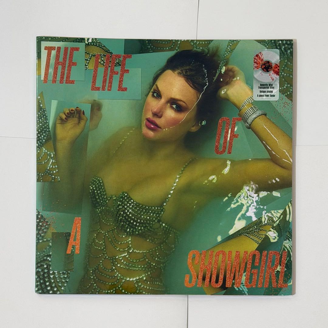 The Life Of A Showgirl　限定トランスペアレントレコード