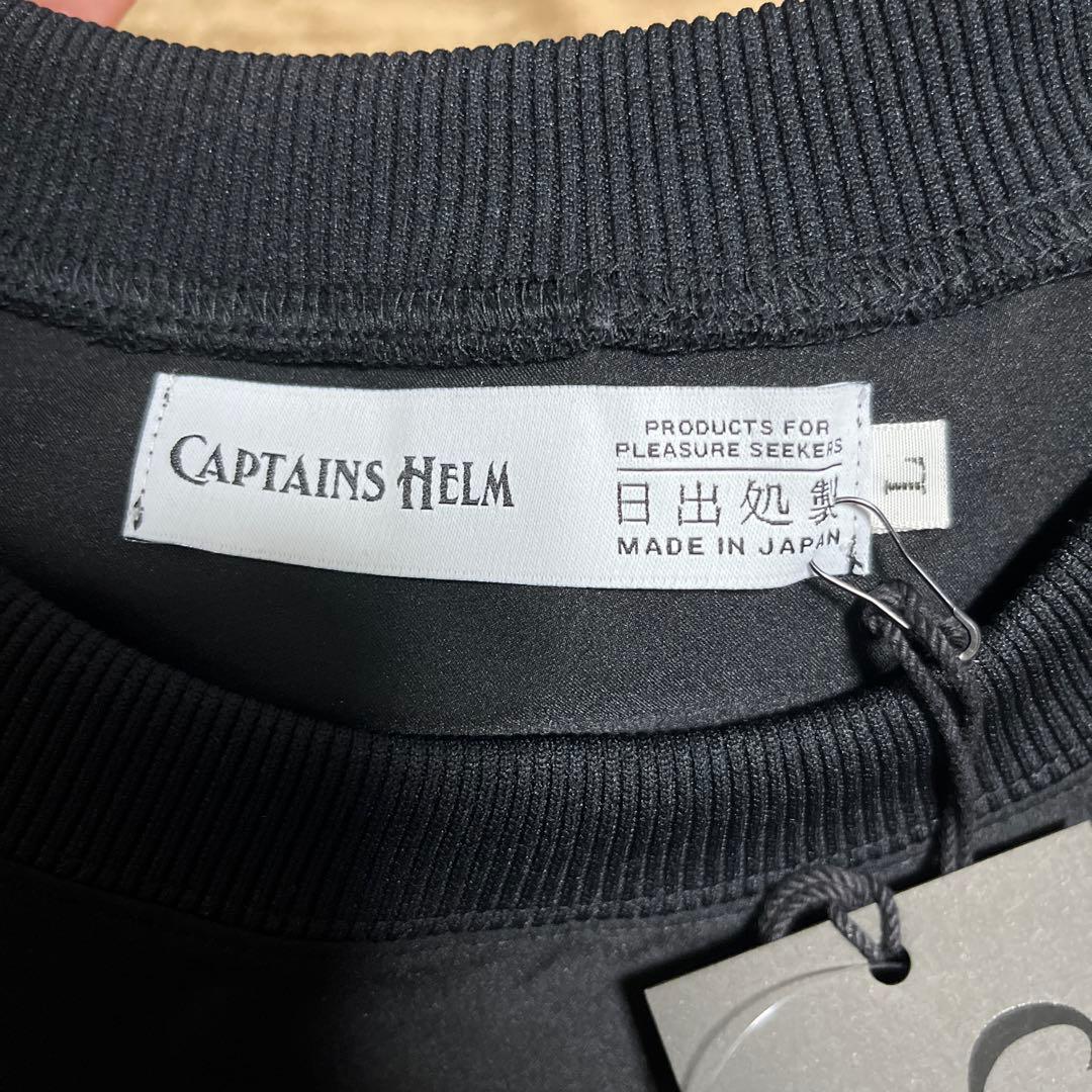 新品CAPTAINS HELM SOLOTECH 日出処製 Tシャツ 黒