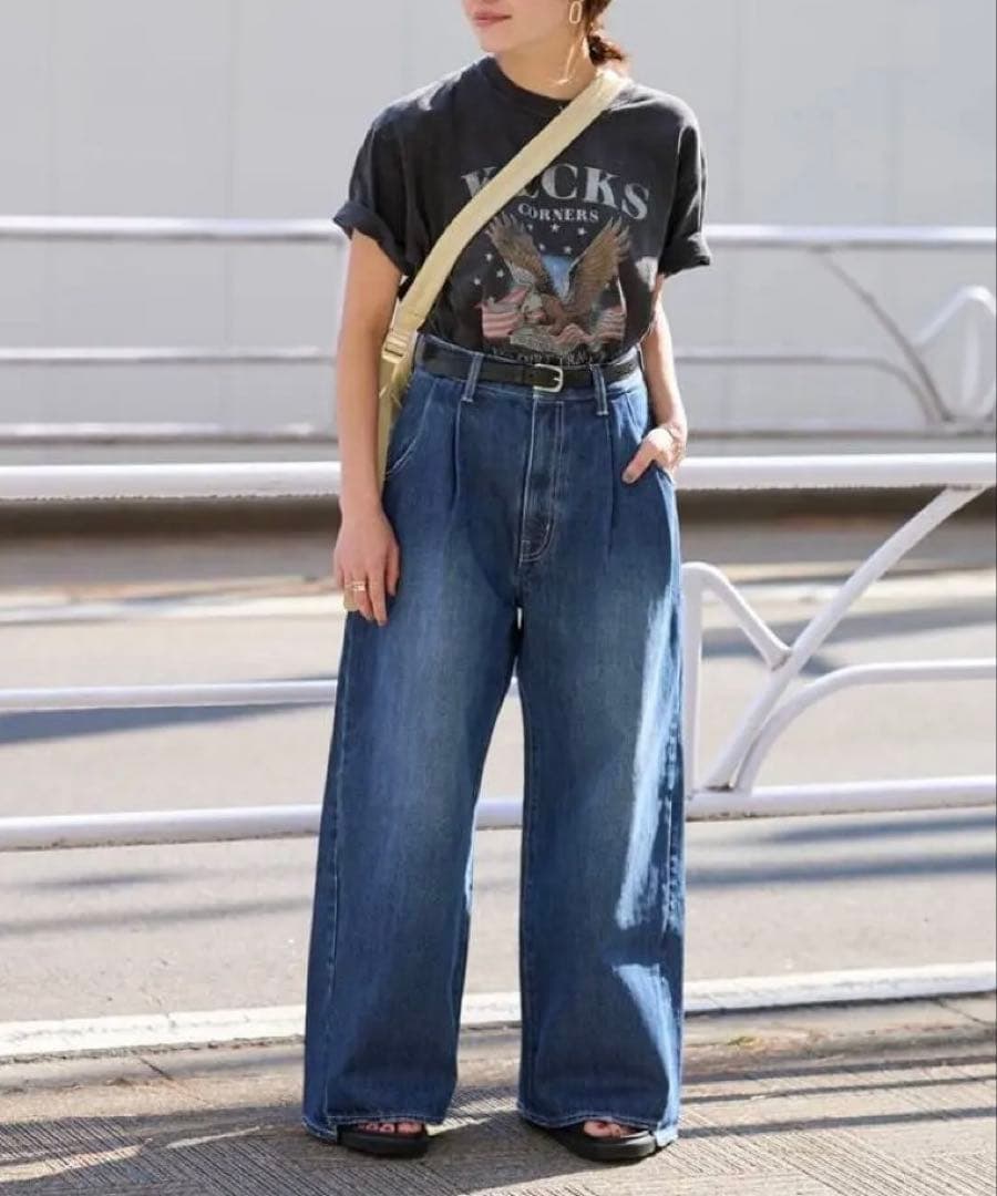 JOURNAL STANDARD 2タックワイドデニム　新品未使用